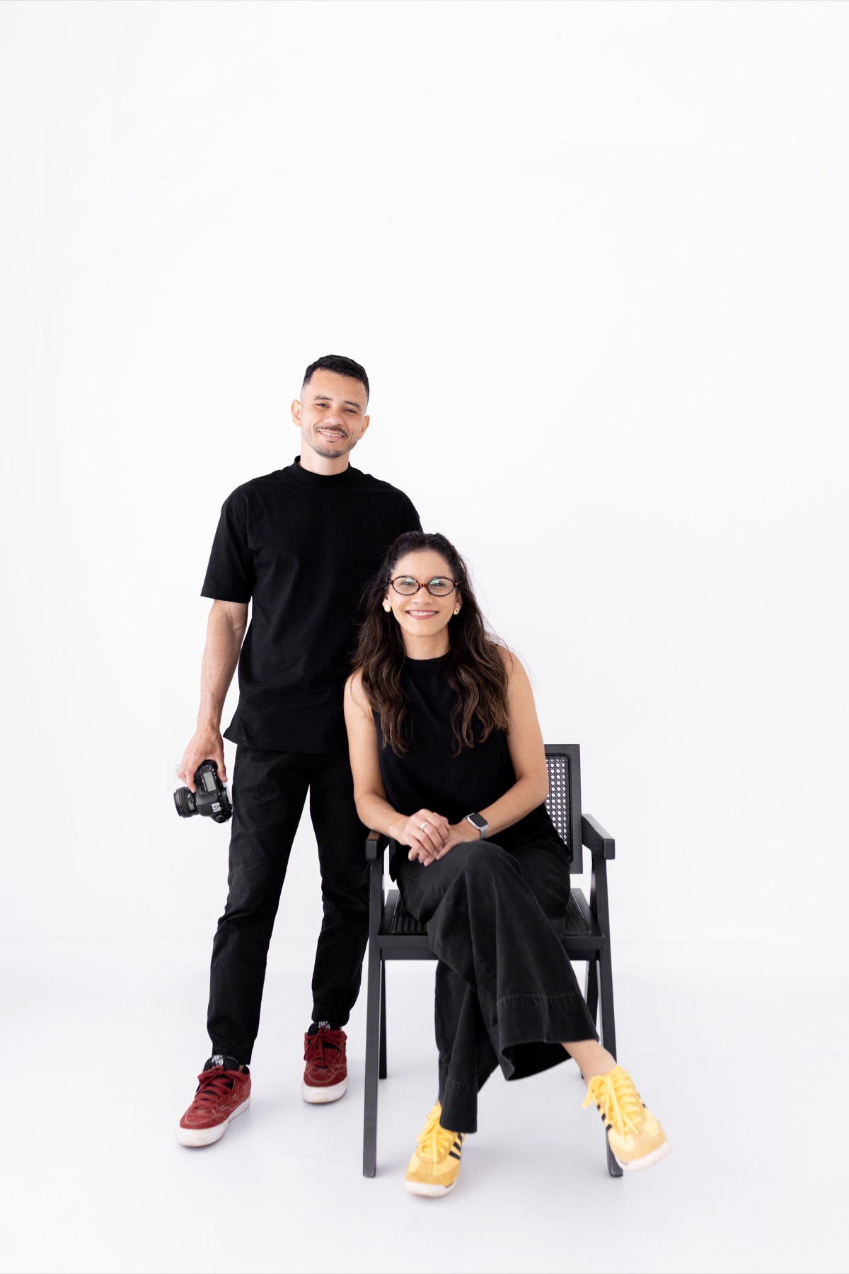 Carla e Rodrigo, fundadores da Linha Dois